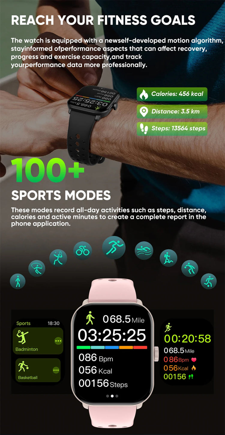 Per Xiaomi Watch 5 Smart Watch da uomo HD AMOLED schermo frequenza cardiaca chiamate Bluetooth localizzazione GPS Smartwatch sportivo impermeabile da donna platinumshop