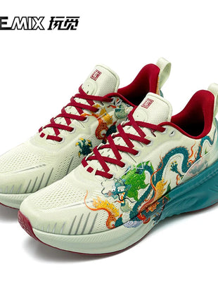 Onemix Original Designers Chinese Style Running Shoes for Men Luxury Women Shoes Breathable Sports Shoes Male Outdoor Sneaker PlatiNum