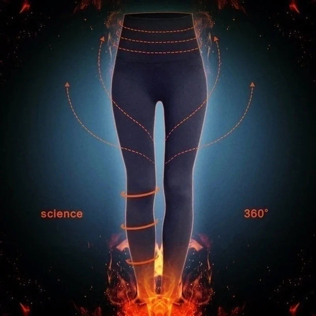 Winter Leggings Knitting Velvet Casual Legging High Elastic Lady's Warm Pants Skinny Pants for Women Polar Pantyhose PlatiNum