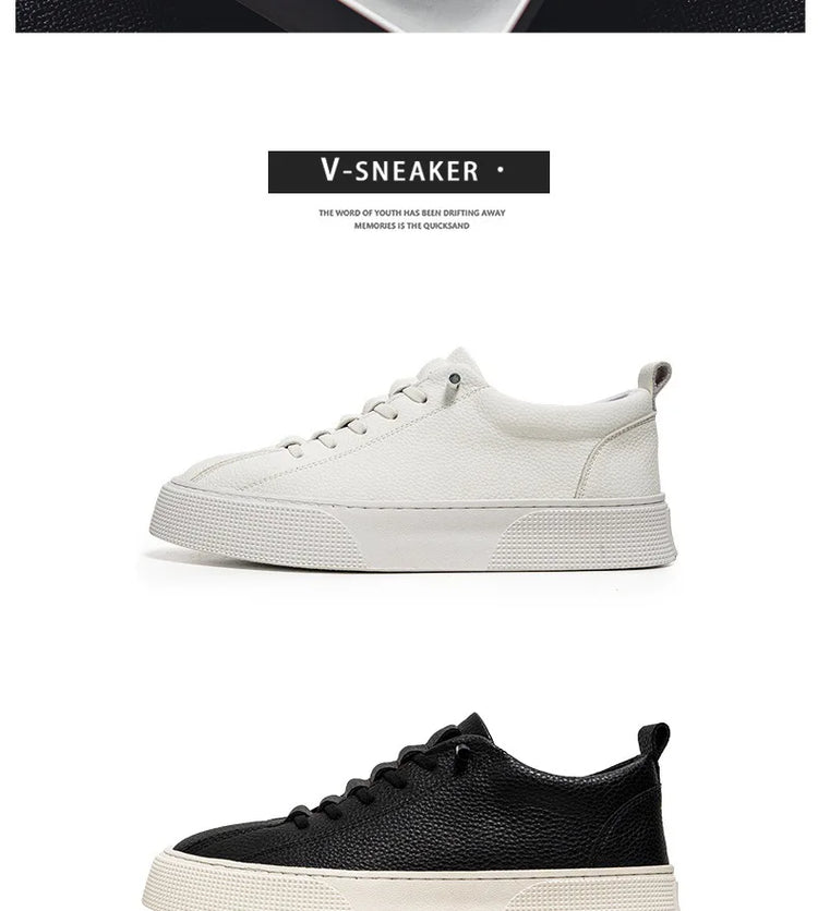 Sneakers for Men  Fashion Casual Lace Up Round Toe Flat White mens Running Sport Shoes Zapatillas Deportivas Hombre
