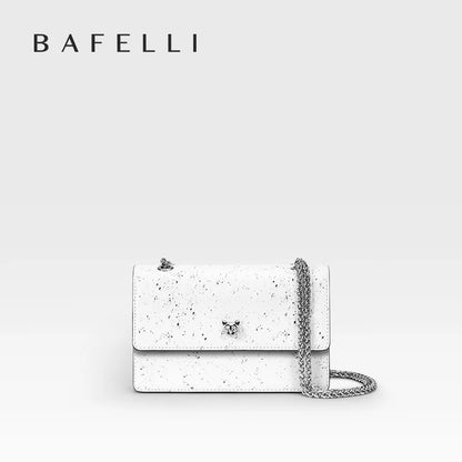 Mini borsa a tracolla con tracolla a catena Borsa a tracolla quadrata piccola da donna 2025 Nuova moda - Bafeli