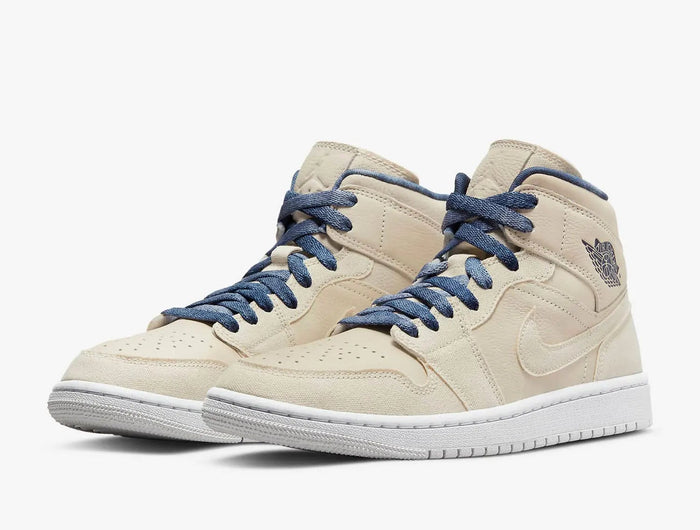 Nike Scarpe da ginnastica alte durevoli casual ufficiali Air Jordan 1 da donna DM9126-104 platinumshop