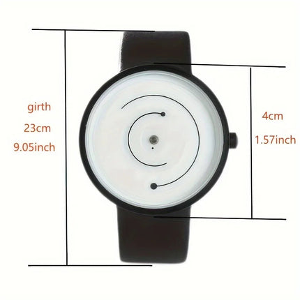 Orologio creativo di nuova moda da uomo Orologi sportivi Casual cinturino in pelle analogico da polso al quarzo da uomo Relogio Masculino Reloj Hombre platinumshop