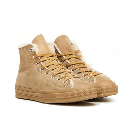 Chuck 70 Tri Panel x Converse Hi 'Khaki Shearling' 166318C
