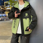 Fashion 2026 Spring Autumn Men's Hooded Casual Jacket Outdoor Windproof Loose Technical Coat Youth Streetwear Top Parka Clothing