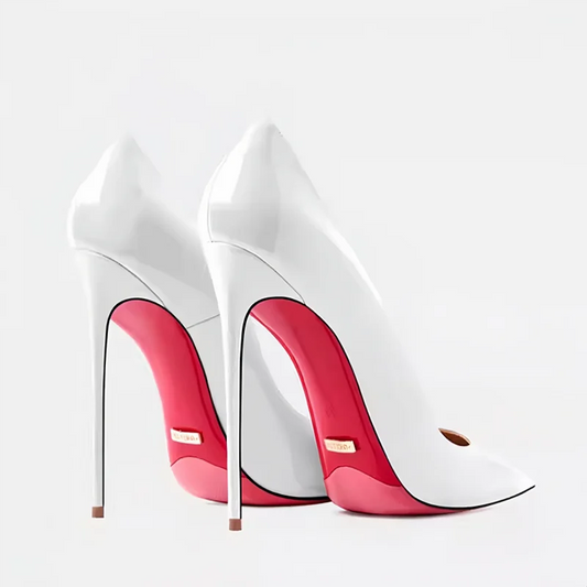 Elegant Woman Heeled Shoes 2026 Trend Luxury Red Bottoms High Heels Pointed Toe Stiletto Pumps 12 cm Party Dress Wedding Shoes