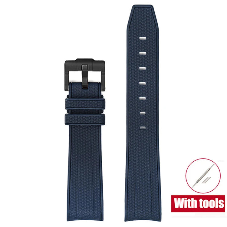 Cinturino in gomma per Swatch X Omega Joint MoonSwatch Cinturino sportivo impermeabile da 20 mm Cinturino con estremità curva in silicone per uomo donna platinumshop