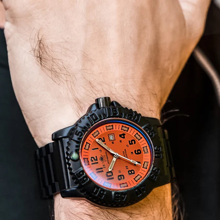 ADDIESDIVE 44mm Men's  Wrist Watch 50m Water Resistant Large Luminous Dial Date Display Stainless Steel Men's Quartz Watch