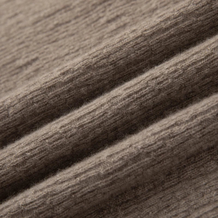 Choice Luxury Women 100% Cashmere Skirt Pleated Mid-Calf Skirt Spring Autumn Office Lady Grace Style A-Skirt Cashmere Knitwear PlatiNum
