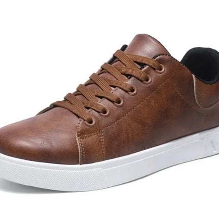 Casual Shoes Loafers British Leather Sneakers Flats Shoes Classic Men Leather Shoes Spring Summer New Trendy Designer Loafers