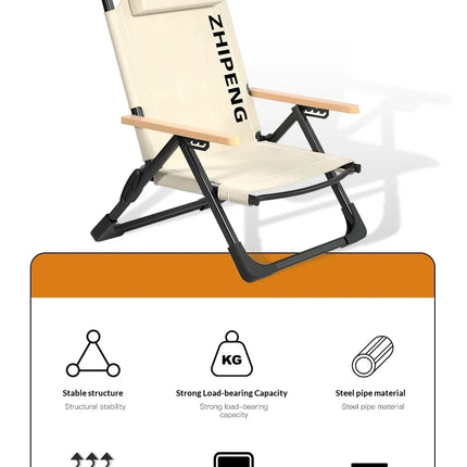 Mobili da campeggio per esterni Sedie da spiaggia pieghevoli Lettini da giardino per esterni Leggeri e portatili Sdraio Da Spiaggia Pieghevole
