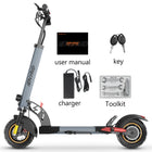 Monopattino Elettrico Pieghevole IENYRID A1 800W/48V/12.5 AH, Velocità Massima 45KM/h, Autonomia 20-30KM, E-Scooter Urbano per Adulti
