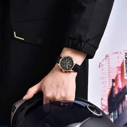 Orologio al Quarzo da Uomo Pagani Design VK63, 41MM, Vetro Zaffiro, Impermeabile 10 Bar, Sportivo, Reloj Hombre