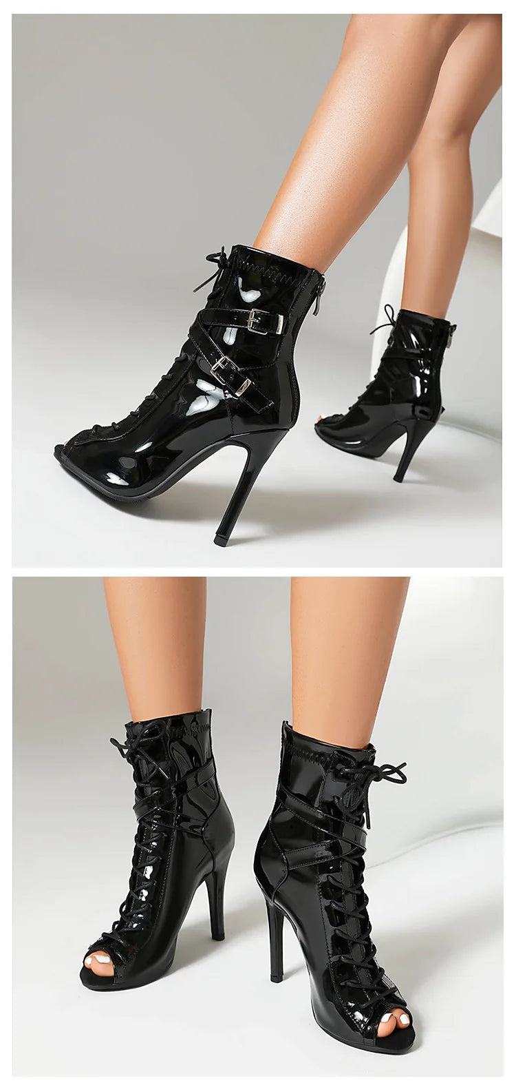 Sgesvier High Women Sandals Thin Heels Soft Stilettos Jazz Dance Female Shoes Sole Customizable Latin Dancing Sexy Plus Size 46