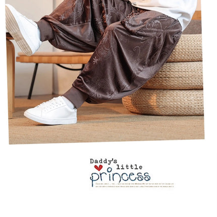 Pantaloni da uomo stile cinese retrò allentato drago scuro stampa pantaloni a gamba larga Kung Fu Tai Chi pantaloni casual tradizionali taglie forti 5XL