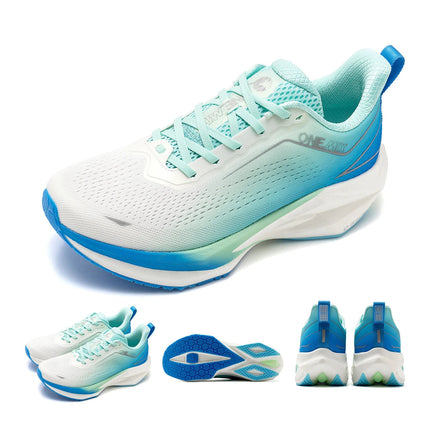 ONEMIX Scarpe da corsa da jogging per uomo Scarpe da ginnastica da esterno super leggere Scarpe da passeggio antiscivolo con ascensore Donna PlatiNum