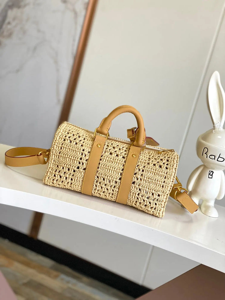 Borsa da donna ultra leggera, indossabile in più modi, multiuso, per tutti i giorni, portatile, con manico in PU liscio, borsa a tracolla da donna, organizer per viaggi brevi in città, per il weekend o per brevi distanze.