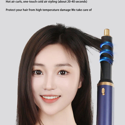 5 in 1 Hair Dryer Brush Hot Comb Set Professional Curling Iron Hair Straightener Styling Tool Air Styling Hair Dryer Household