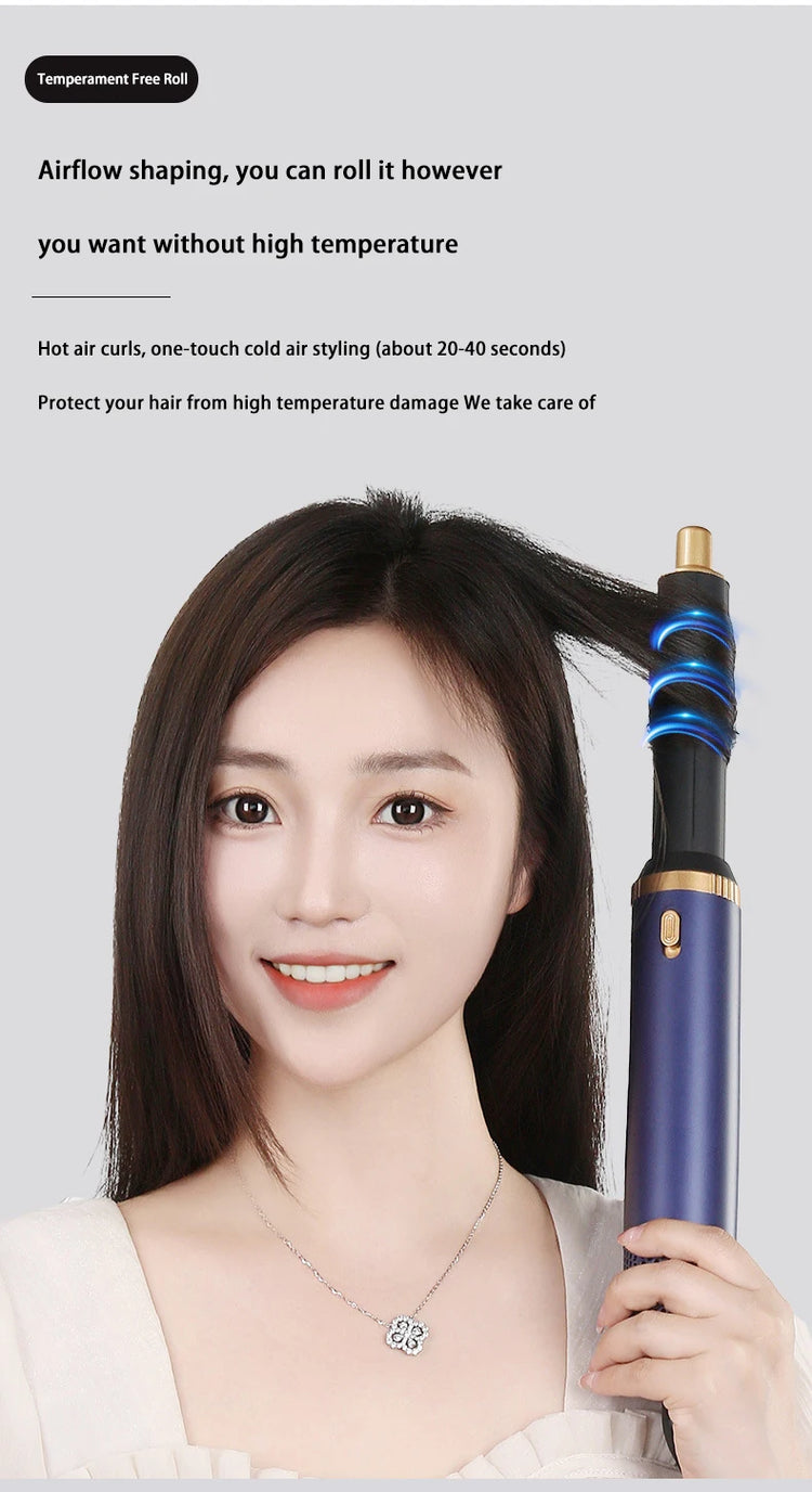 5 in 1 Hair Dryer Brush Hot Comb Set Professional Curling Iron Hair Straightener Styling Tool Air Styling Hair Dryer Household
