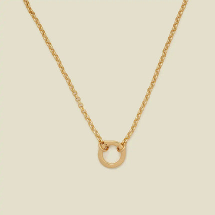 Stainless Steel Pendant DIY Birthstone Necklace for Woman Gold Color Designer Pendant Necklaces Bir PlatiNum