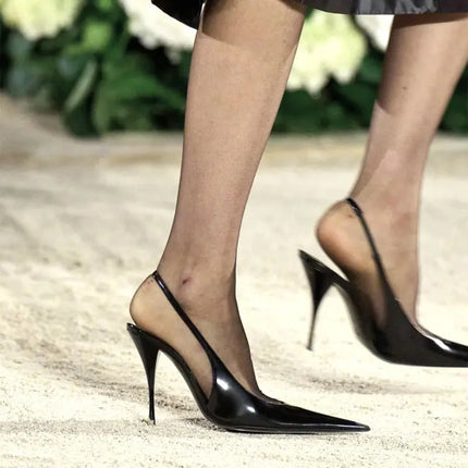 Scarpe per le donne 2026 Sandali da donna con tacco alto 9,5 cm Taglia 34-43 Scarpe da donna estive a punta di nuova moda Sandalias De Mujer