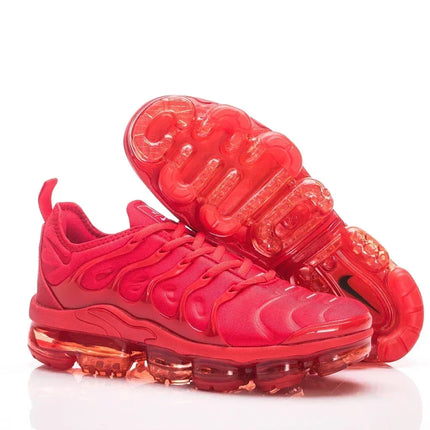 Nike Vapormax Plus TN Classic Red Air Cushion Men's and Women's Running Shoes Comfortable Lightweight Outdoor Sports Sneakers