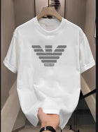 Tendenza Moda Streetwear, Logo Classico, T-shirt Casual, Marca di Lusso, Top per Uomo e Donna