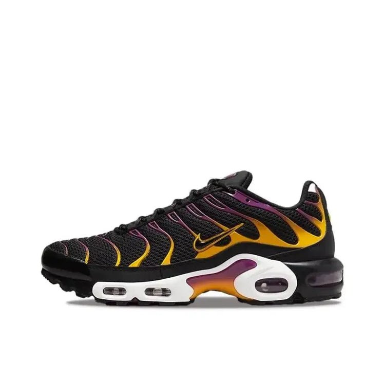 Nike Air Max Plus Men Black Purple Mesh Breathable Shock-absorbing Training Sports Shoes DX2663-001