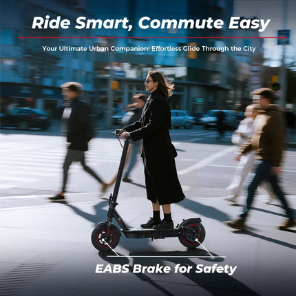 IScooter i10 Scooter elettrico 10 pollici 650W 15Ah Scooter elettrico pieghevole Kick Scooter gamma massima 45km eScooter elettrico Whit APP