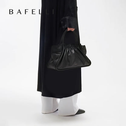 BAFELLI 2025 NUOVA borsa da DONNA STILE borsa in vera pelle marchio di lusso DESIGNER borse a spalla qualità TOTE ORIGINALE