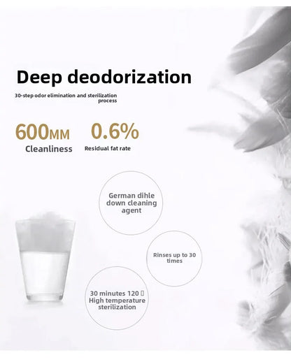 Men's white duck down jacket, new lightweight down cotton jacket, fashionable autumn and winter fashion jacket