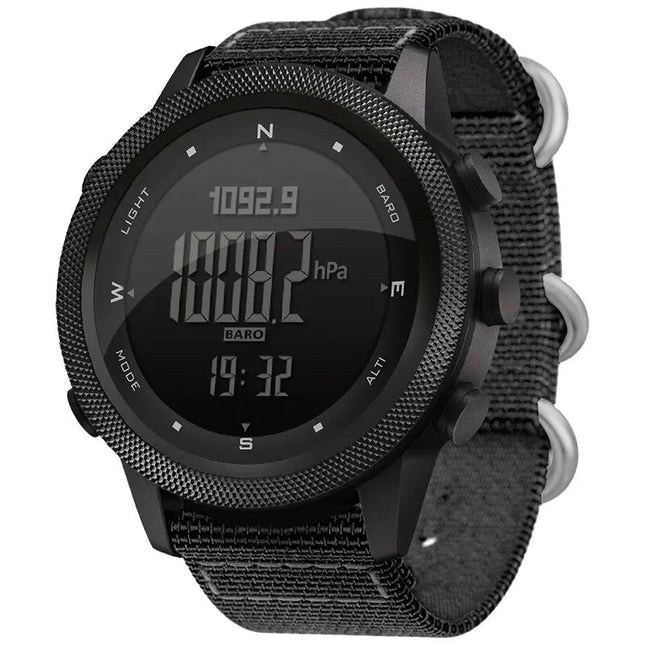 NORTH EDGE APACHE-46 Orologio digitale da uomo Sport all'aria aperta Corsa Nuoto Orologi sportivi all'aria aperta Altimetro Barometro Bussola WR50M platinumshop