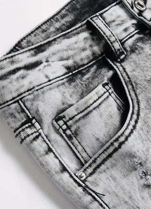 Estate nuovi jeans corti da uomo elasticizzati slim pantaloncini di jeans dal design retrò alla moda streetwear pantaloncini cargo in cotone 98% uomo