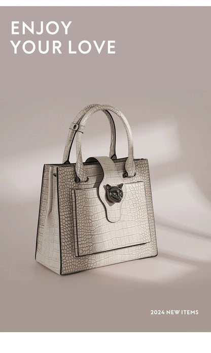 2024 nuove borse da donna BUSINESS LADY in vera pelle ORIGINAL LUXURY BRAND DESIGNER OFFICE borse da donna borsa a tracolla per gatti