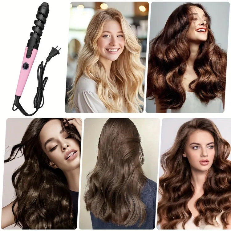 2-in-1 Curling Iron Set, Instant Heat Up for Short, Medium, and Long Hair, Women's Hair Tools Holiday Gifts