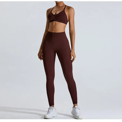 Seamless Women Solid Color High Waist Yoga Pants Sexy Hip-lifting Tight Sports Pants Women Push Up Fitness Workout Yoga Leggings PlatiNum