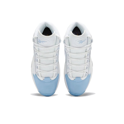 Reebok Question Vintage Basketball Shoes Unisex Mid Top White/Blue