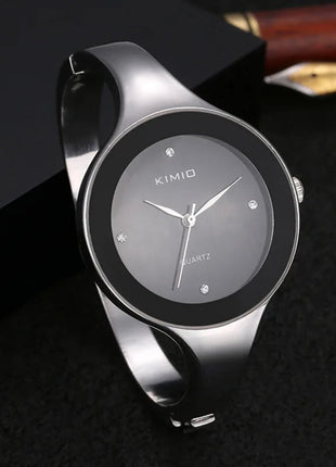 Orologi da polso da donna Moda Feminino Relogio Orologi da polso da donna in acciaio inossidabile Orologio da donna in cristallo di lusso Reloj Mujer platinumshop