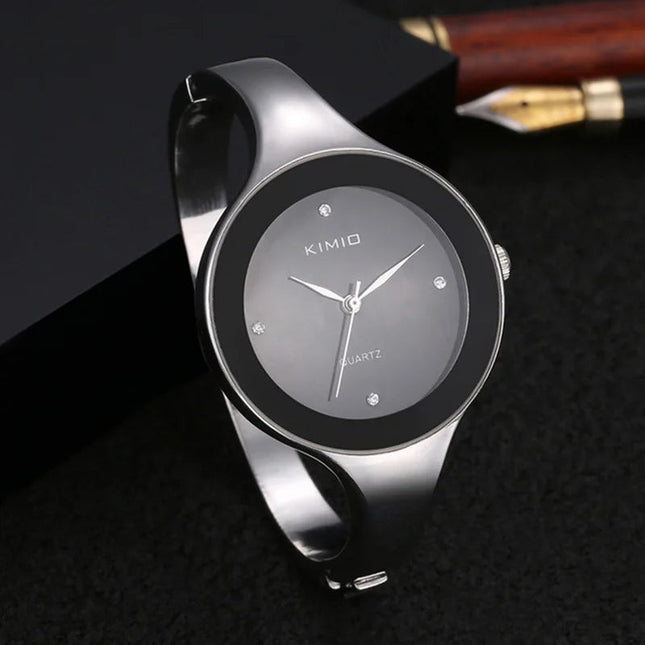 Orologi da polso da donna Moda Feminino Relogio Orologi da polso da donna in acciaio inossidabile Orologio da donna in cristallo di lusso Reloj Mujer platinumshop