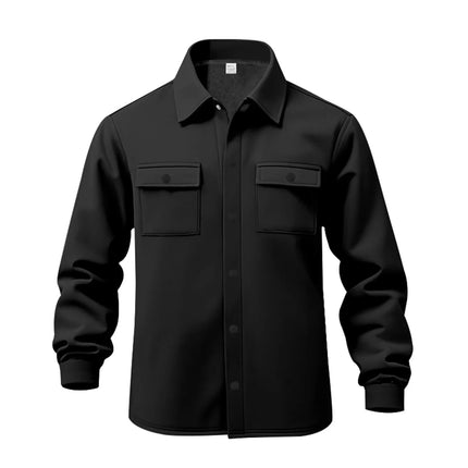 Outdoor Tactical Hunting Jacket for Men, American Heavy Heavy Men's Overalls, lined with Sports Pants, Shirt, 2 Sets PlatiNum
