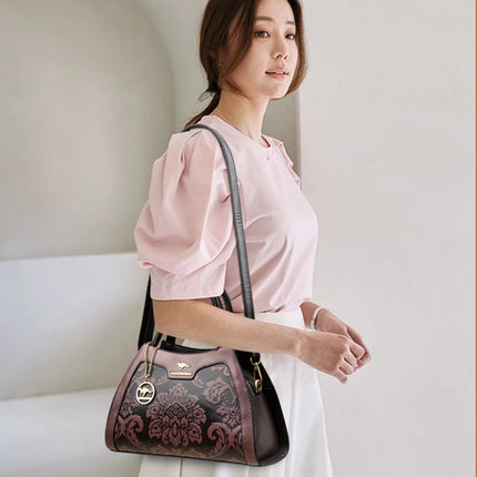 New Women Bag Luxury Designer Cowhide Handbags for Women Famous Brands Crossbody bag for Women Leather Shoulder Bags Sac a main PlatiNum