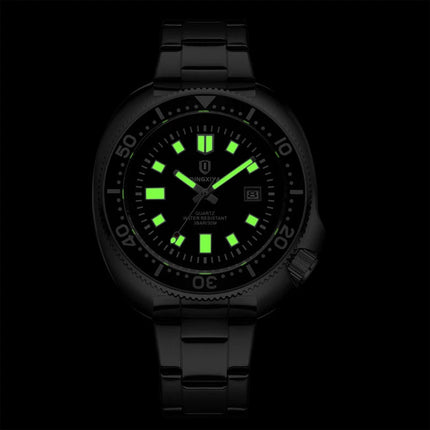 QINGXIYA Orologi al quarzo da uomo di lusso delle migliori marche Cinturino in acciaio inossidabile di alta qualità Orologio sportivo di moda con data luminosa impermeabile platinumshop