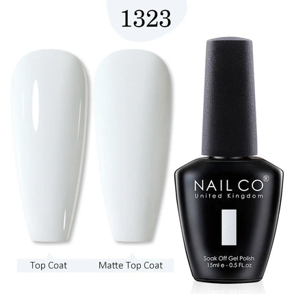 NAILCO 15ml Green Blue Series UV Nail Gel Polish Blue Colors UV&LED Gel Varnish Red Soak Off Semi Permanent LED Nail Gel Varnish