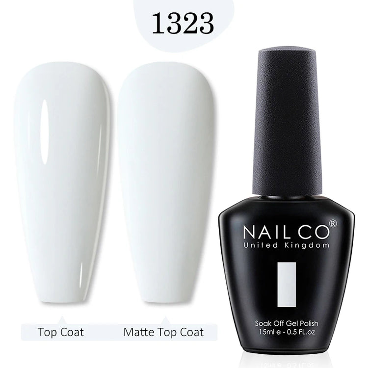 NAILCO 15ml Green Blue Series UV Nail Gel Polish Blue Colors UV&LED Gel Varnish Red Soak Off Semi Permanent LED Nail Gel Varnish