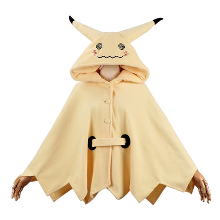 Mimikyu Cosaplay Costume Anime Cartoon Suit Cute Women Pajama Halloween Carnival Party Dress Cloak For Adults Gifts Customized
