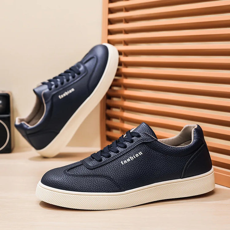 Casual Shoes Loafers British Leather Sneakers Flats Shoes Classic Men Leather Shoes Spring Summer New Trendy Designer Loafers