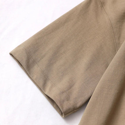 11.29oz 320Grams Heavy Cotton Weight Oversized Loose Men T-shirt Solid Color Drop Shoulder Short Sleeve High Quality PlatiNum