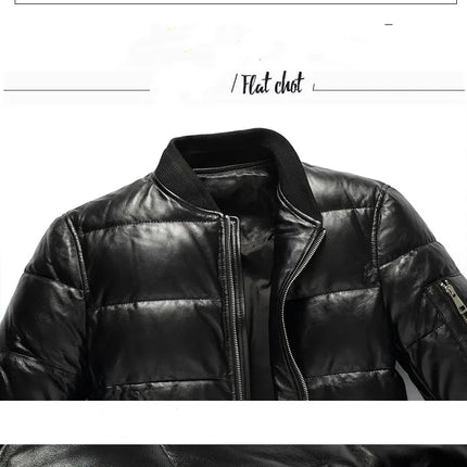 Men Jacket 2025 Men's Clothing Autumn Winter Down Jacket 5XL Real Sheepskin Clothes Thick Coat Male Ropa Hombre LXR384