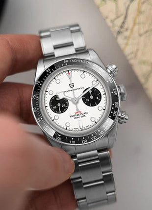 Nuovo Orologio da Uomo PAGANI DESIGN BB Panda 2026, Orologio al Quarzo di Lusso Retrò, Cronografo Sportivo da Polso, Impermeabile 100M, Luminoso