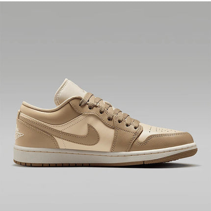 Scarpa da basket retrò Nike ufficiale originale Air Jordan 1 da donna dal taglio basso DC0774-203 platinumshop